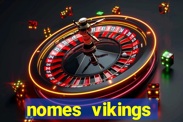 nomes vikings masculinos e significados